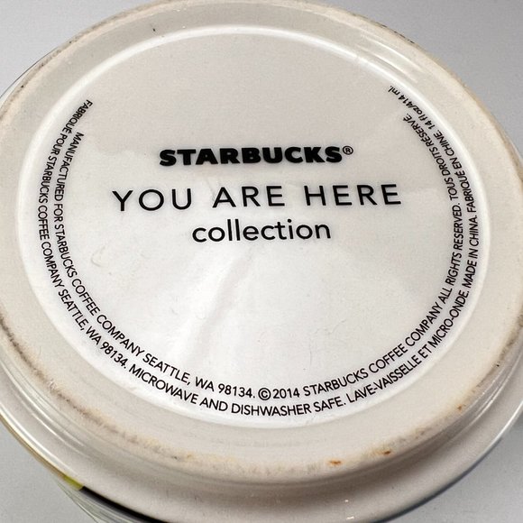 Starbucks You Are Here Indianapolis Coffee Tea Mug Cup 14 oz 2014 - Picture 9 of 14